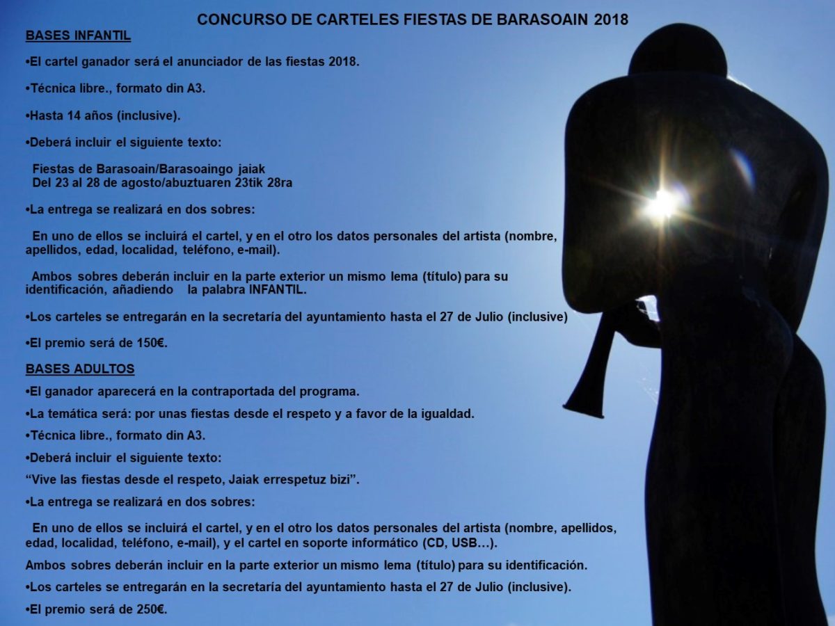 Concurso carteles fiestas 2018