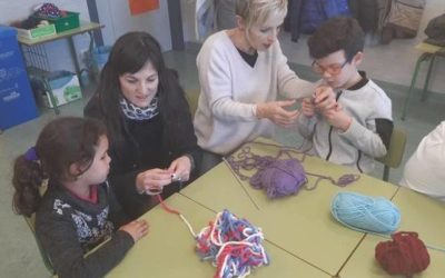 El Colegio Público de Barásoain, pionero en implantar la ‘lanaterapia’