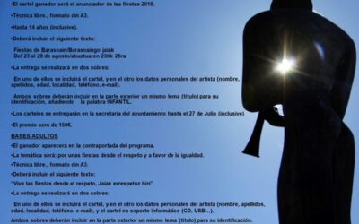 Concurso carteles fiestas 2018