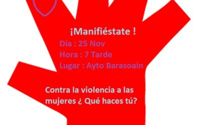 25 Nov – Concentración contra la violencia hacia las mujeres